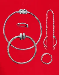 Selection of jewellery, including a brooch from Saint-Etienne-au-Temple, Marne, Tene I